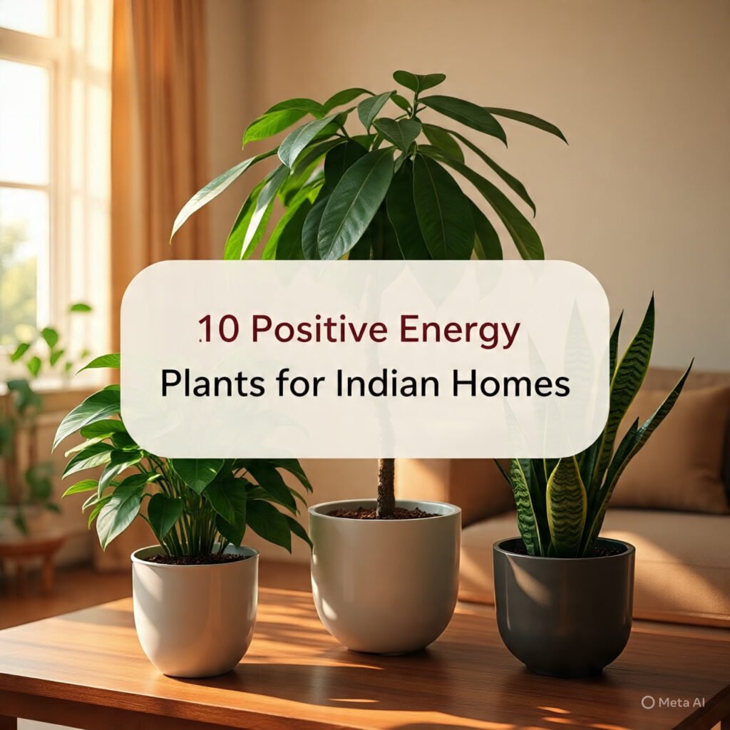 positive energy plants for Indian homes