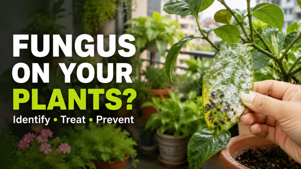 Fungus on Your Plants – common fungal infections, symptoms, treatment, and prevention tips for healthy home garden plants.